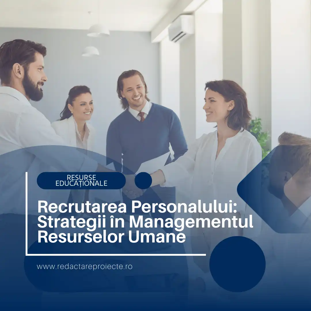 Recrutarea Personalului - Strategii in managementul resurselor umane