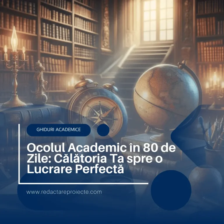 Ocolul Academic în 80 de Zile - Călătoria Ta spre o Lucrare Perfectă